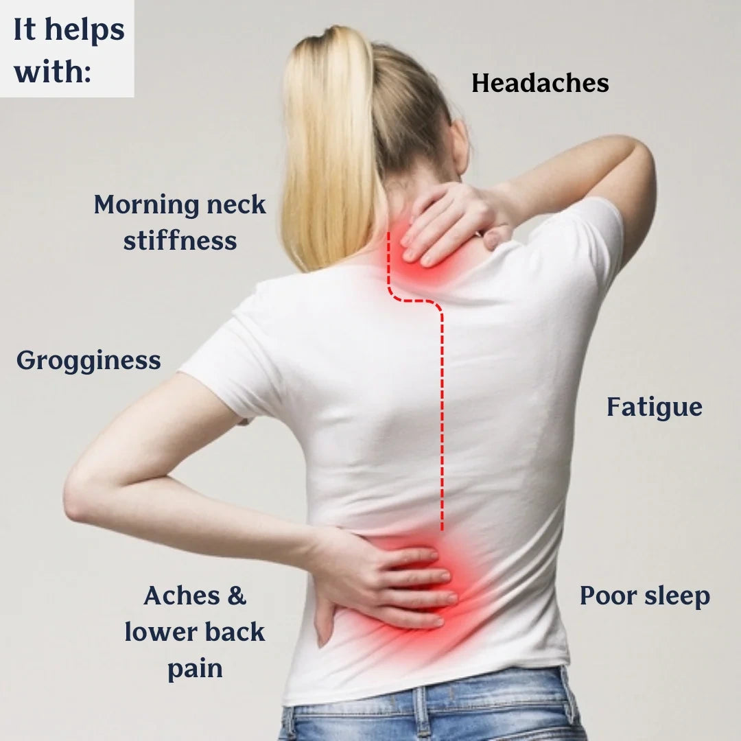 The Dual Pillow - Osteopath-Approved Neck Support