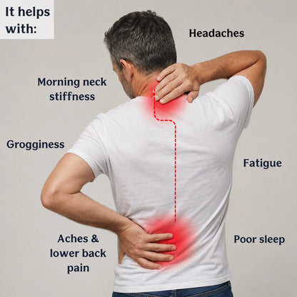 The Dual Pillow - Osteopath-Approved Neck Support